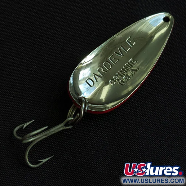 Vintage  Eppinger Dardevle Spinnie, 1/3oz Red Devle fishing spoon #21992