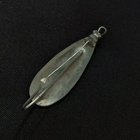 Vintage Johnson Silver Minnow, 3/64oz silver fishing spoon #22005