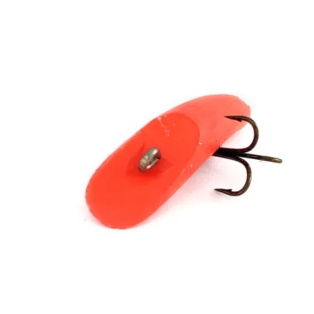 Vintage Kmart Kresge #318, 3/64oz red UV fishing lure #22006