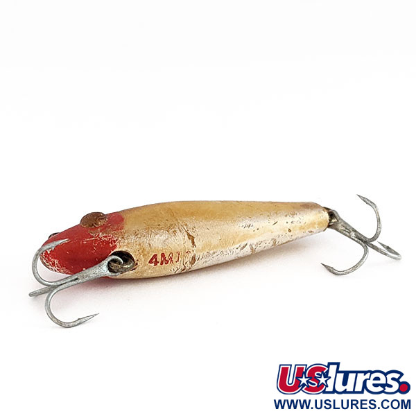 Vintage  L&S Bait Mirro lure L & S Mirrolure 4M Sinking Twitchbait , 1/4oz  fishing lure #22008