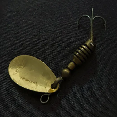 Vintage Rublex Celta 2, 1 1/4oz gold spinning lure #22020