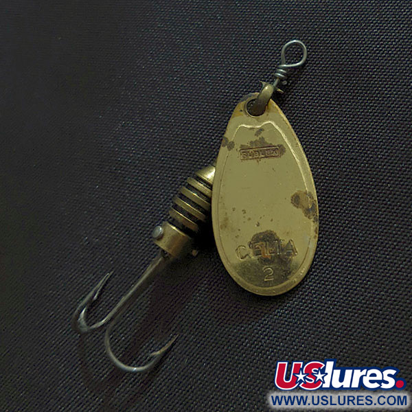 Vintage   Rublex Celta 2, 1 1/4oz gold spinning lure #22020