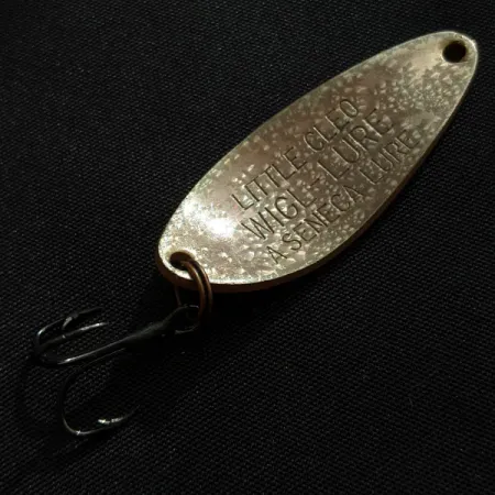 Vintage Seneca Little Cleo Crystal, 1/4oz Crystal fishing spoon #22025