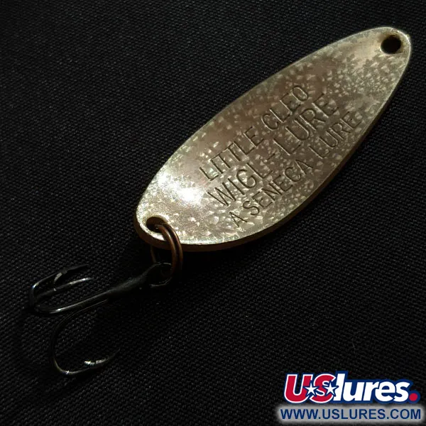 Vintage Seneca Little Cleo Crystal, 1/4oz Crystal fishing spoon #22025