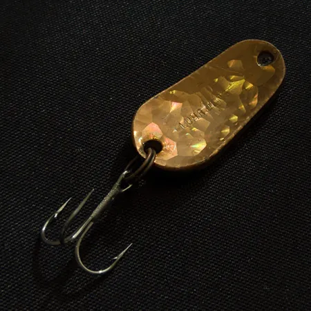 Vintage Luhr Jensen Luhr's wobbler Crystal, 3/16oz Crystal fishing spoon #22129