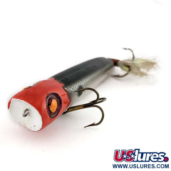 Vintage Storm Rattlin Chug Bug, 2/5oz red head fishing lure #22031