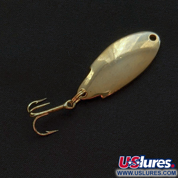 Vintage   Acme Thunderbolt, 1/8oz gold fishing spoon #22034