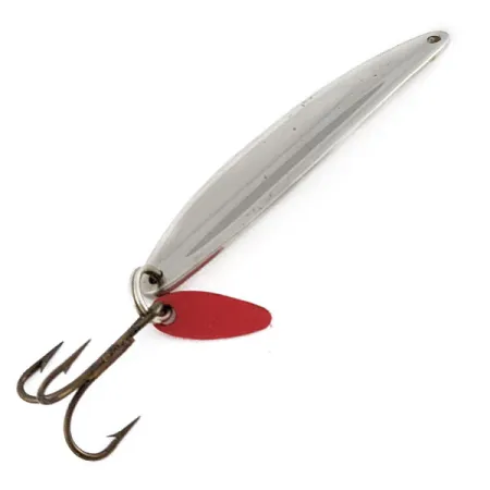 Vintage Bay de Noc  Flute Spoon, 3/16oz nickel fishing spoon #22050