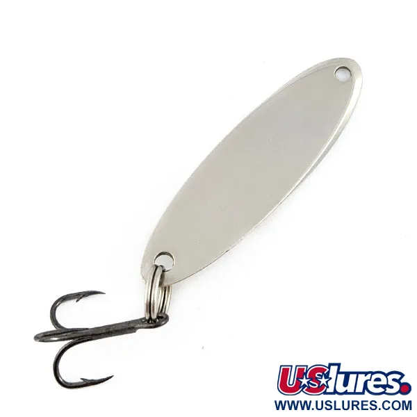 Vintage  Acme Kastmaster, 1/4oz nickel fishing spoon #22053