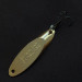 Vintage  Acme Kastmaster, 1/4oz gold fishing spoon #22054