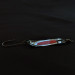 Vintage   Vintage Les Davis  Pt Defiance Fishing Spoon, 3/16oz nickel/red fishing spoon #22056