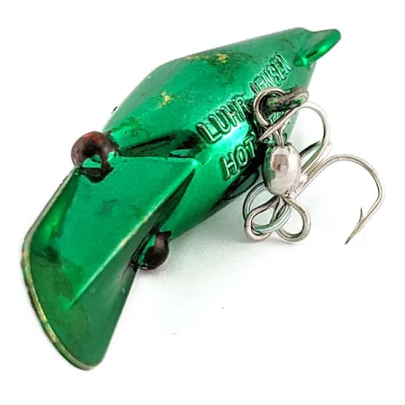 Vintage Luhr Jensen Hot Shot 30, 3/16oz Green fishing lure #22072