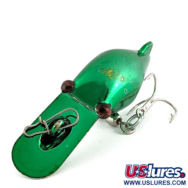 Vintage   Luhr Jensen Hot Shot 30, 3/16oz Green fishing lure #22072