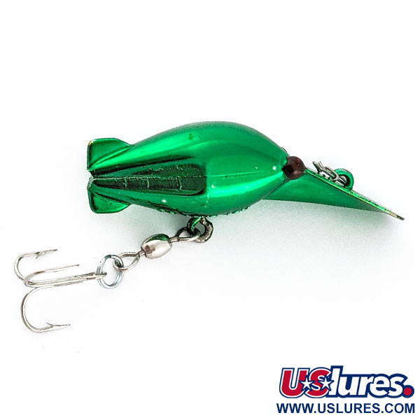 Vintage   Luhr Jensen Hot Shot 30, 3/16oz Green fishing lure #22072