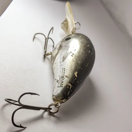 Vintage Norman DD22, 1oz silver fishing lure #22073