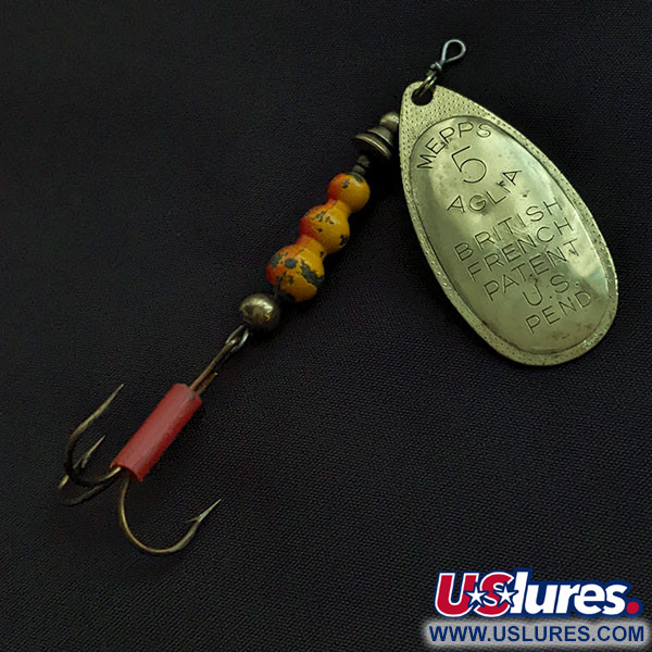 Vintage   Mepps Aglia 5 (1950s), 1/2oz  spinning lure #22077