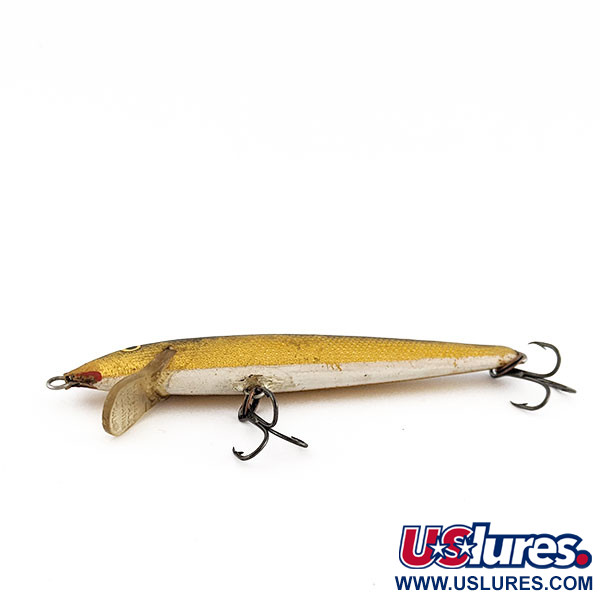 Vintage   Rapala Original Floater F9 (Finland), 1/8oz G (Gold) fishing lure #22082