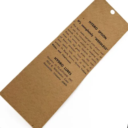 Hydro Lures Hydro Spoon , 2/5oz black/green fishing spoon #22092