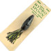  Hydro Lures Hydro Spoon , 2/5oz black/green fishing lure #22092