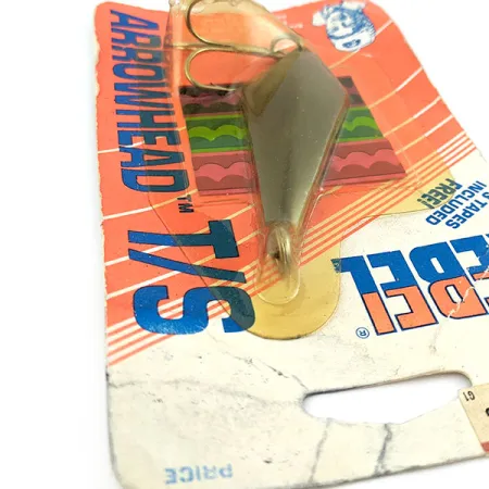 Rebel Arrowhead, 3/5oz black fishing spoon #22094