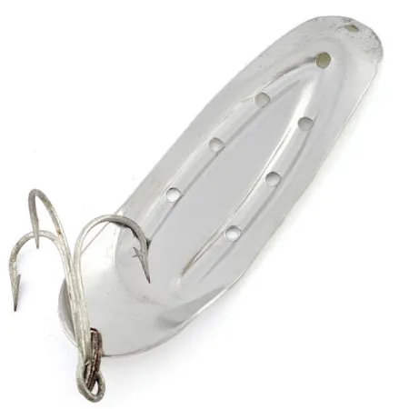 Vintage Rustowicz Charger №3, 2/5oz nickel/yellow fishing spoon #22103