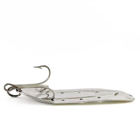 Vintage Rustowicz Charger №3, 2/5oz nickel/yellow fishing spoon #22103