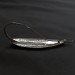 Vintage   Johnson Silver Minnow, 1/3oz nickel fishing spoon #22105