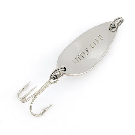 Vintage Acme Little Cleo, 1/8oz nickel fishing spoon #22109