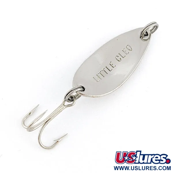 Vintage   Acme Little Cleo, 1/8oz nickel fishing spoon #22109
