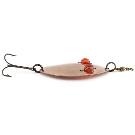 Vintage Horrocks-Ibbotson Wobbler №2, 3/4oz copper /red eyes fishing spoon #22124