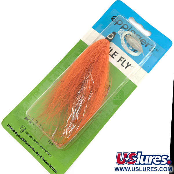   Eppinger Devle Fly,  orange fishing #22137