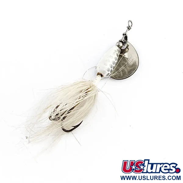 Vintage Yakima Bait Wordens  Spoon Fly 14, 1/32oz nickel spinning lure #22139