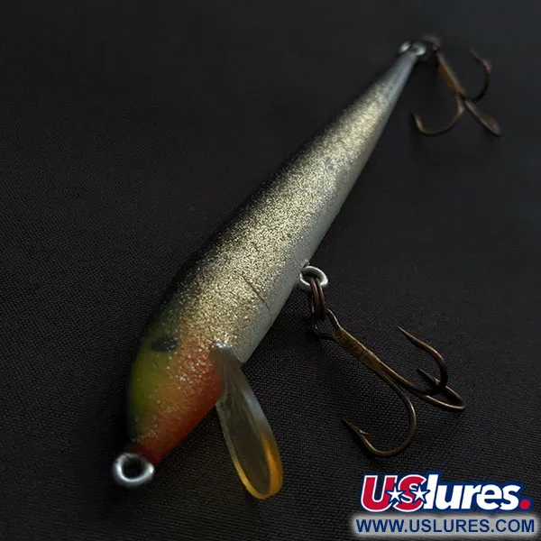 Vintage Atlantic Lures Atlantic lures Rafina #1504, 1/4oz gold/black fishing lure #22143