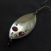 Vintage   Hofschneider Red Eye Junior, 1/2oz gold/nickel/red eyes fishing spoon #22153