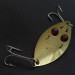 Vintage  Eppinger Red Eye Junior, 1/2oz gold/red eyes fishing spoon #22154