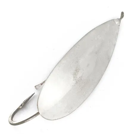 Vintage Johnson Silver Minnow, 1oz silver fishing spoon #22174