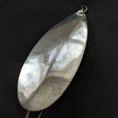 Vintage Johnson Silver Minnow, 1oz silver fishing spoon #22174