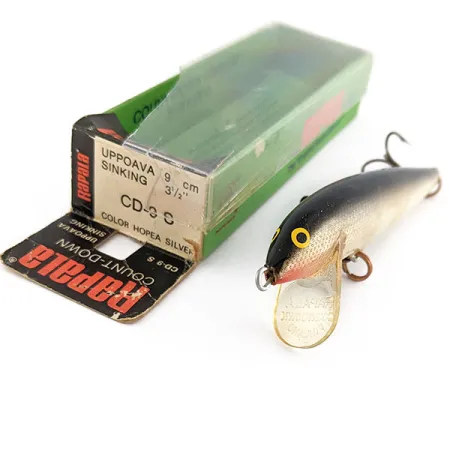 Rapala Countdown CD9 (Finland), 2/5oz S (Silver) fishing lure #22175