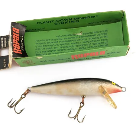 Rapala Countdown CD9 (Finland), 2/5oz S (Silver) fishing lure #22175