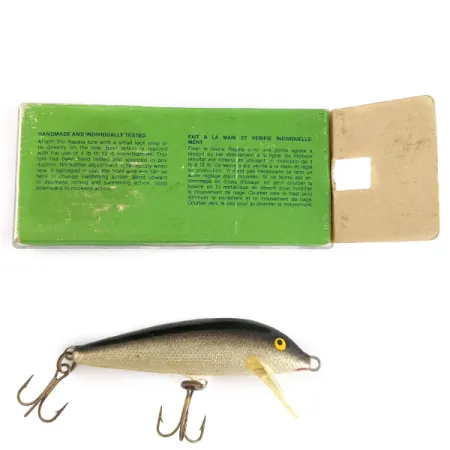 Rapala Countdown CD7 (Finland), 1/4oz S (Silver) fishing lure #22176