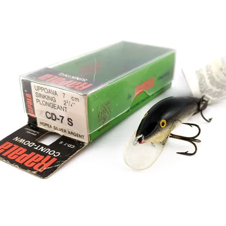 Rapala Countdown CD7 (Finland), 1/4oz S (Silver) fishing lure #22176