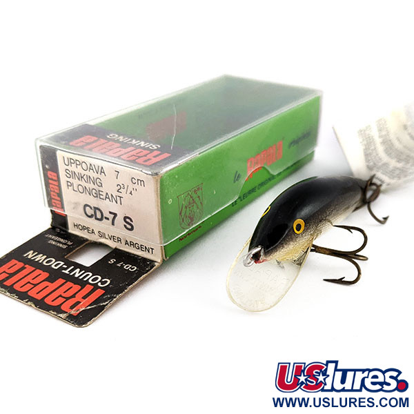   Rapala Countdown CD7 (Finland), 1/4oz S (Silver) fishing lure #22176