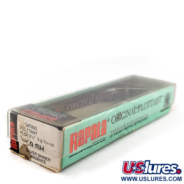   Rapala Original Floater F9, 1/8oz S (Silver) fishing lure #22177