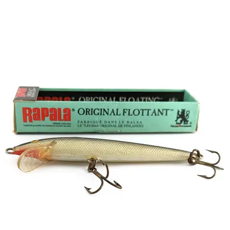 Rapala Original Floater F9, 1/8oz S (Silver) fishing lure #22177
