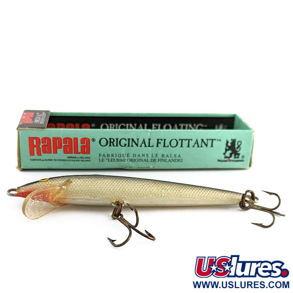   Rapala Original Floater F9, 1/8oz S (Silver) fishing lure #22177