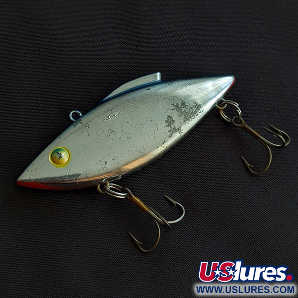 Vintage   Bill Lewis Rat-L-Trap, 1/2oz Chrome Blue Back fishing lure #22179