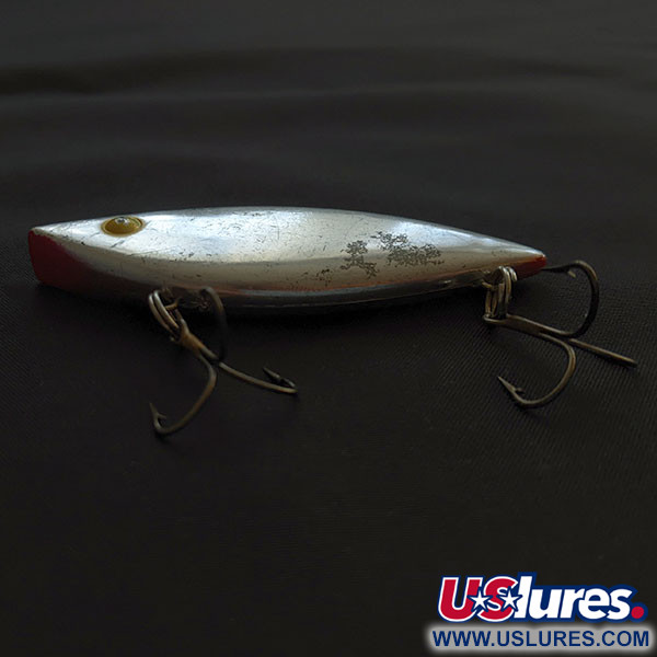 Vintage   Bill Lewis Rat-L-Trap, 1/2oz Chrome Blue Back fishing lure #22179