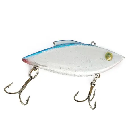 Vintage Bill Lewis Rat-L-Trap, 1/2oz Chrome Blue Back fishing lure #22179
