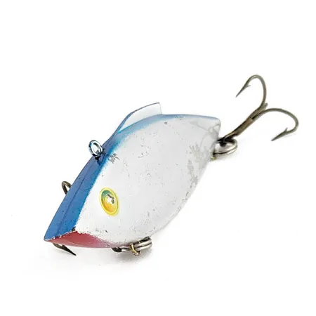 Vintage Bill Lewis Rat-L-Trap, 1/2oz Chrome Blue Back fishing lure #22179