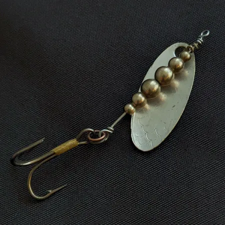 Vintage C.P. Swing  CP-Swing 3, 1/8oz silver/brass spinning lure #22184